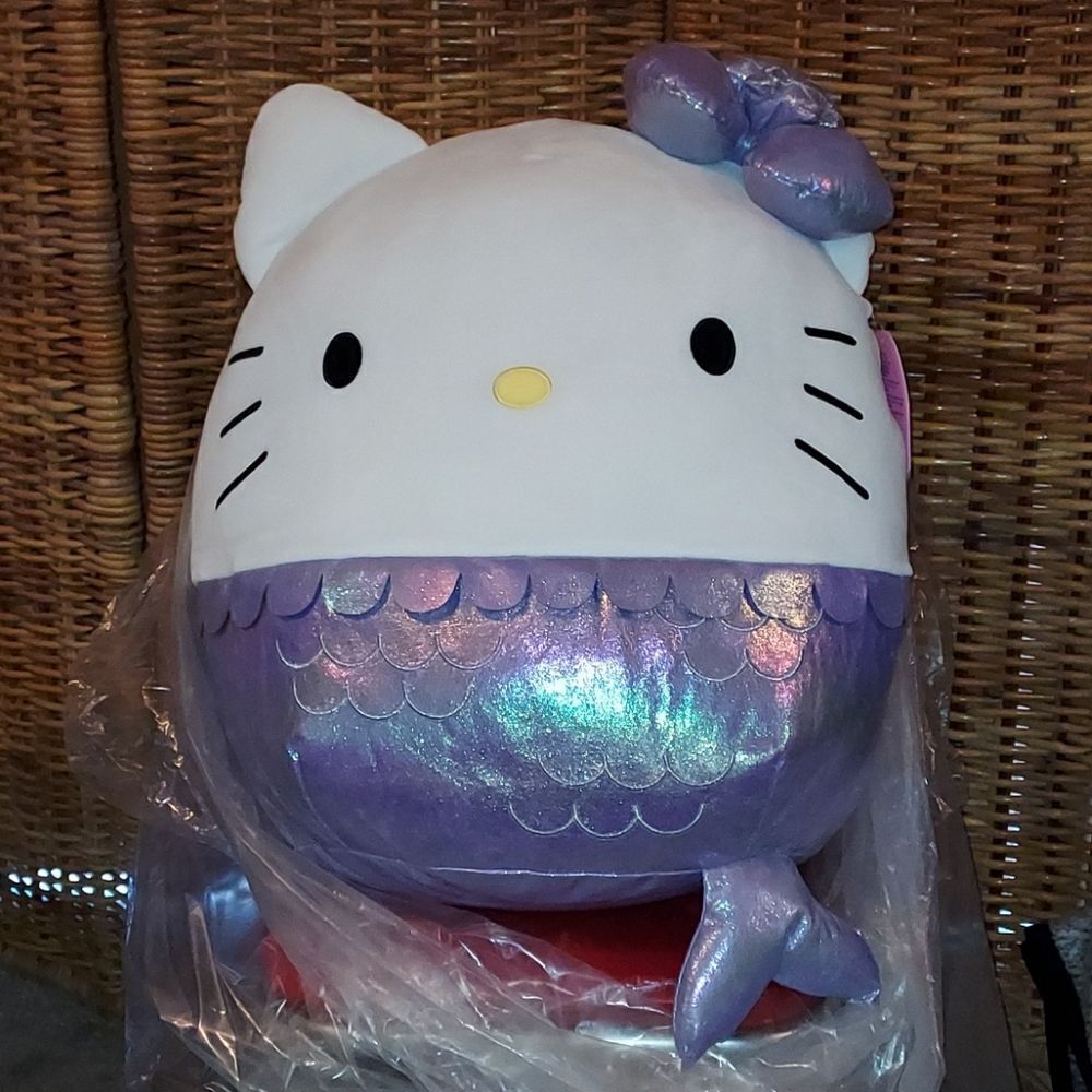 Squishmallows Hello Kitty Mermaid 20" Plush NEW